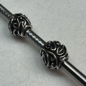 5/$20 single metal Charm Bead